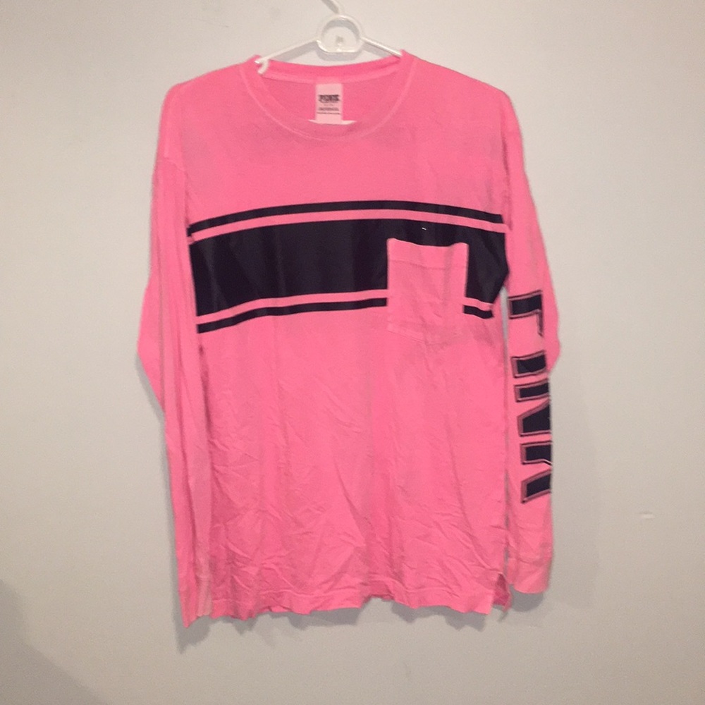 Pink long sleeve shirt